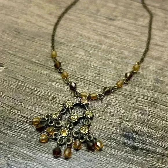 Vintage Beaded Necklace - Picture 2 of 2